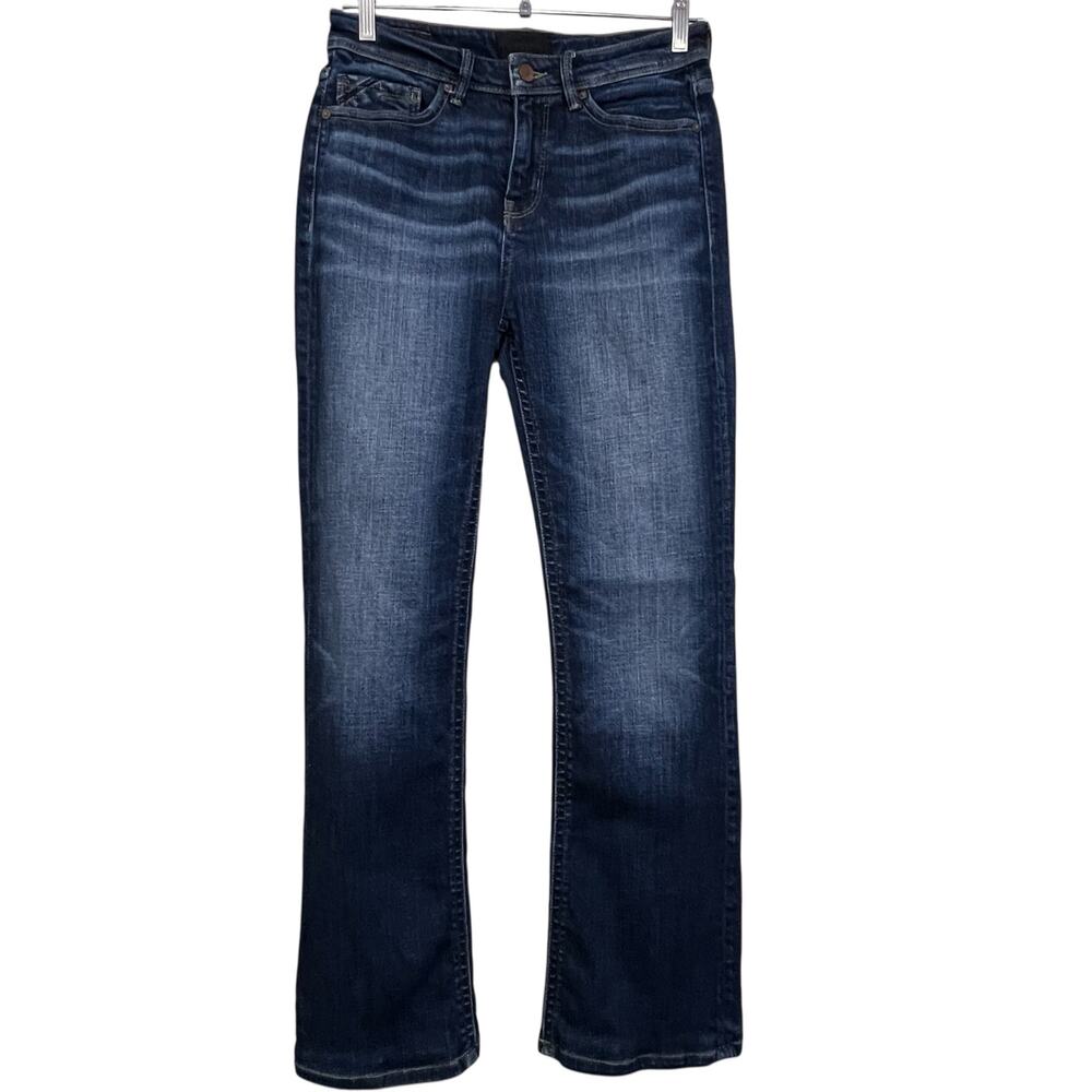 Buckle Black Curvy Bootcut Jeans Womens 28x29
